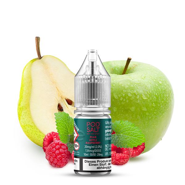 POD SALT XTRA Pear Apple Raspberry Nikotinsalz Liquid 10 ml