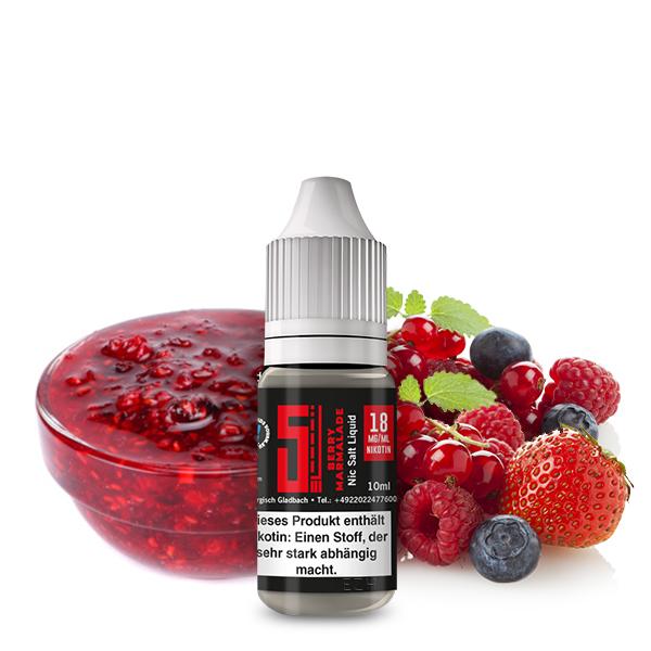 5 EL Berry Marmalade Nikotinsalz Liquid 10 ml