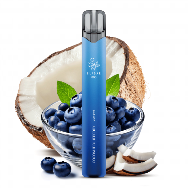 Elfbar 800 Einweg E-Zigarette - Coconut Blueberry