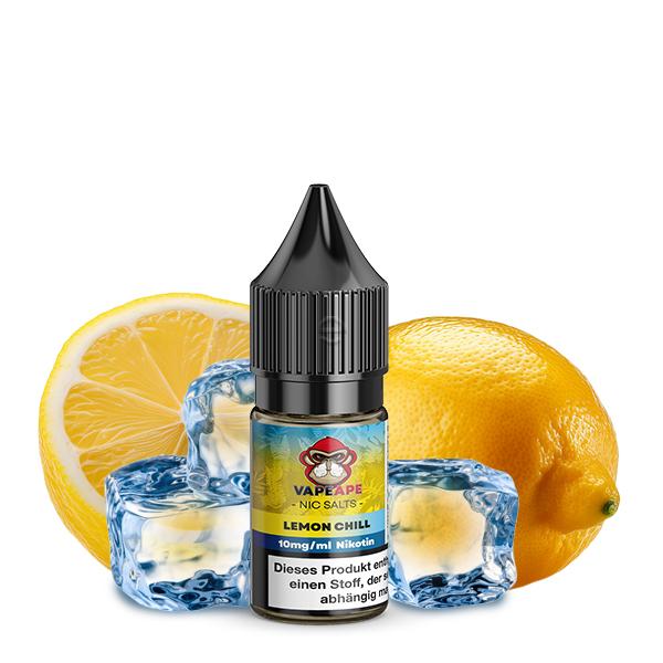 VAPEAPE Lemon Chill Nikotinsalz Liquid 10 ml