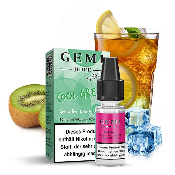 GEMI JUICE by Kapka's Flava Cool Green Nikotinsalz Liquid 10ml