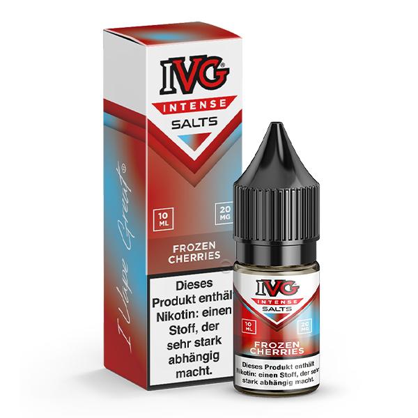 IVG INTENSE Frozen Cherries Nikotinsalz Liquid 10 ml