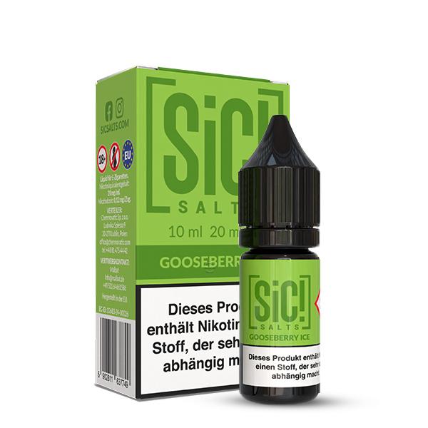 SIC! Gooseberry Ice Nikotinsalz Liquid 10 ml