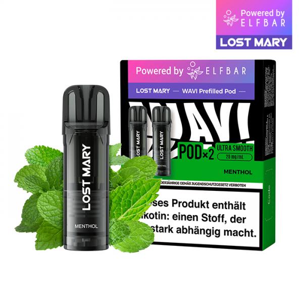 2x Lost Mary Wavi Pod - Menthol