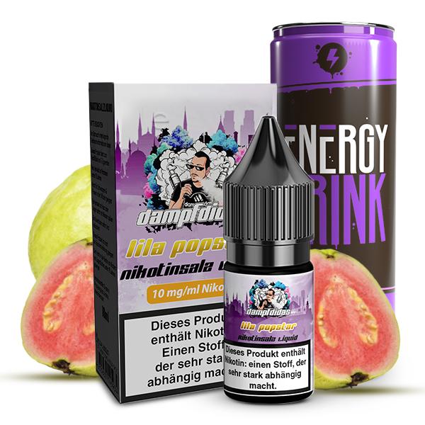 DAMPFDIDAS Lila Popstar Nikotinsalz Liquid 10 ml