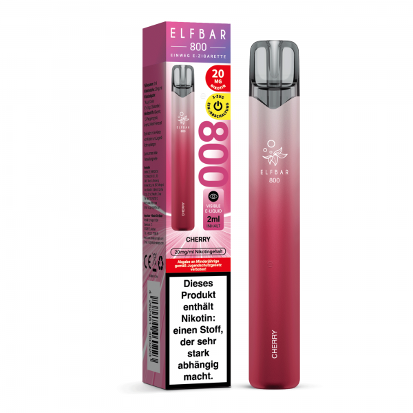 Elfbar 800 Einweg E-Zigarette - Cherry