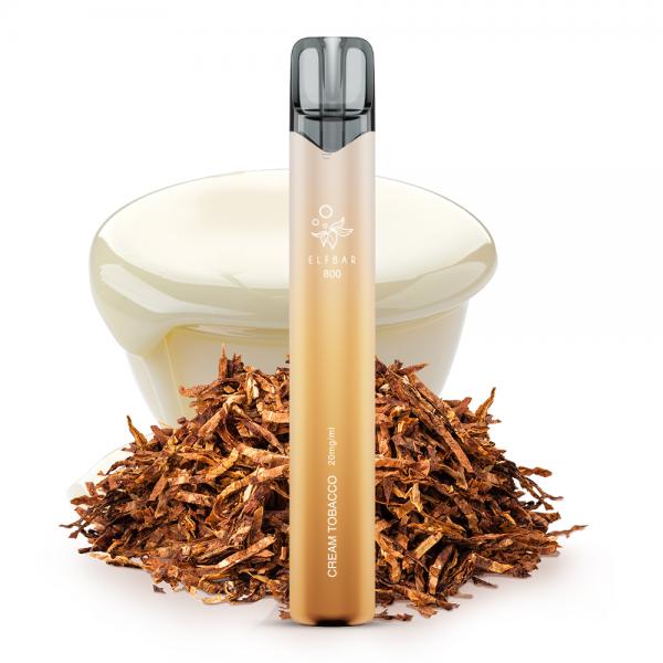 Elfbar 800 Einweg E-Zigarette - Cream Tobacco