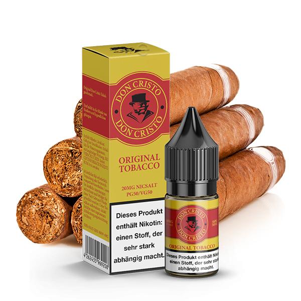 DON CRISTO Original Tobacco Nikotinsalz Liquid 10 ml