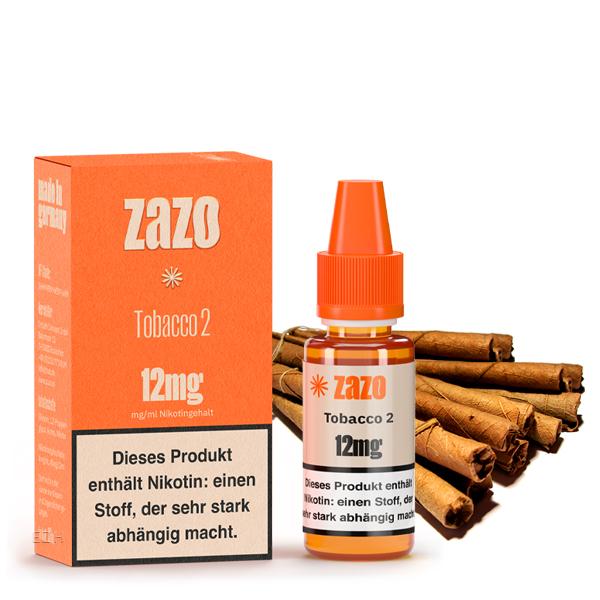 ZAZO Classics Tobacco 2 Liquid 10ml