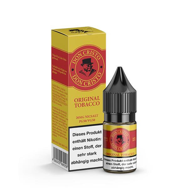 DON CRISTO Original Tobacco Nikotinsalz Liquid 10 ml