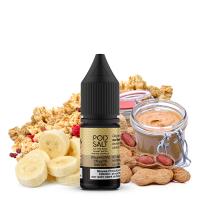 POD SALT FUSION Peanut Butter Banana Granola Bar Nikotinsalz Liquid 10 ml