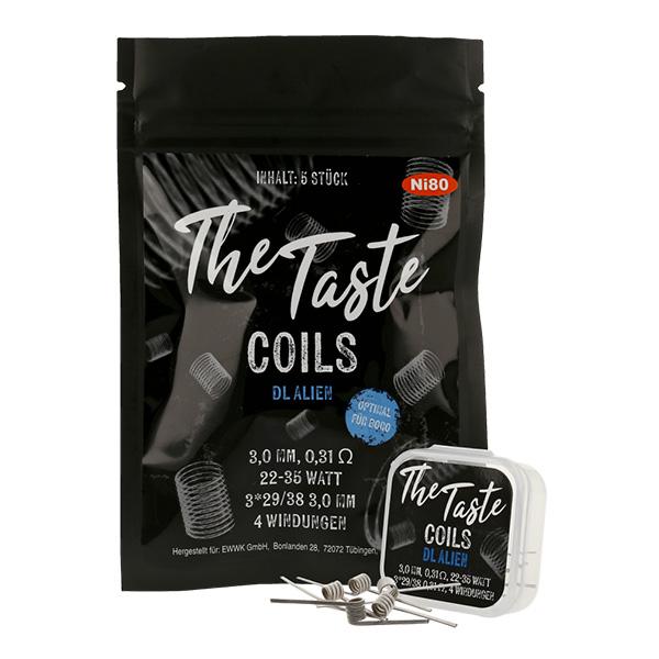 The Taste Coils - NI80 DL Alien 0.31 Ohm