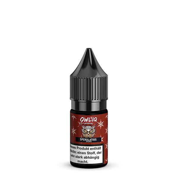 OWLIQ Weihnachtsedition Spekulatius Nikotinsalz Liquid 10 ml
