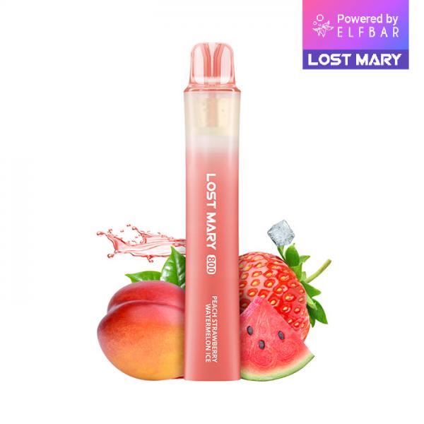 Lost Mary 800 Einweg E-Zigarette - Peach Strawberry Watermelon Ice