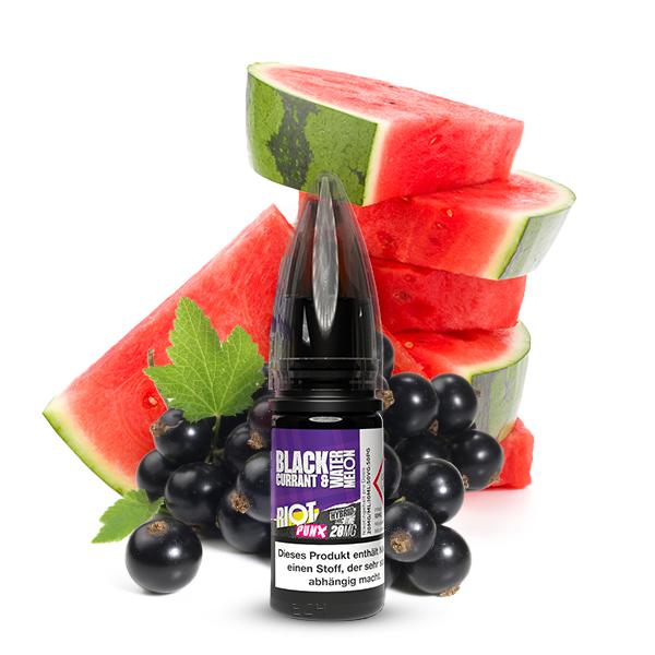 RIOT SQUAD PUNX Blackcurrant &amp; Watermelon Nikotinsalz Liquid 10 ml