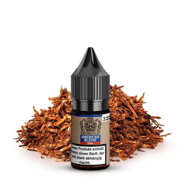 OWL SMOKE LEAF American Blend Tobacco Liquid 10ml