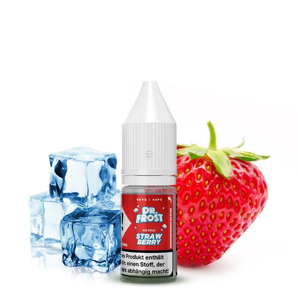 DR. FROST Ice Cold Strawberry Nikotinsalz Liquid 10 ml