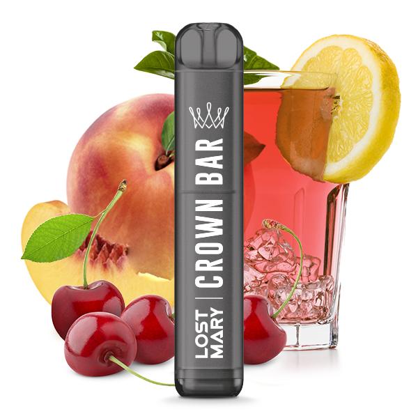 Crown Bar by Al Fakher X Lost Mary Einweg E-Zigarette - Cherry Peach Lemonade