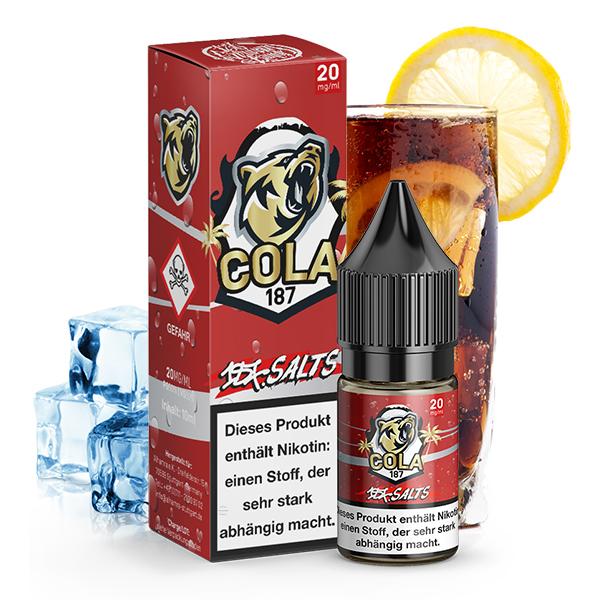 187 STRASSENBANDE Cola 187 Nikotinsalz Liquid 10 ml