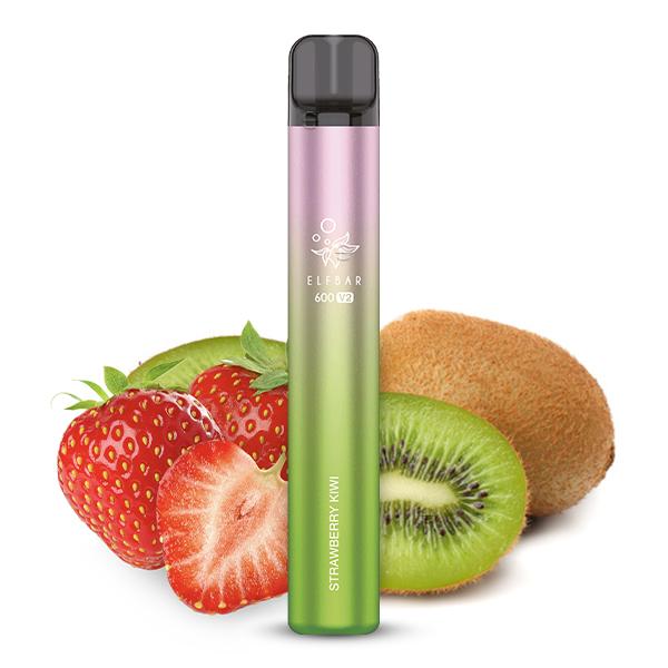 Elfbar 600 V2 CP Einweg E-Zigarette - Strawberry Kiwi