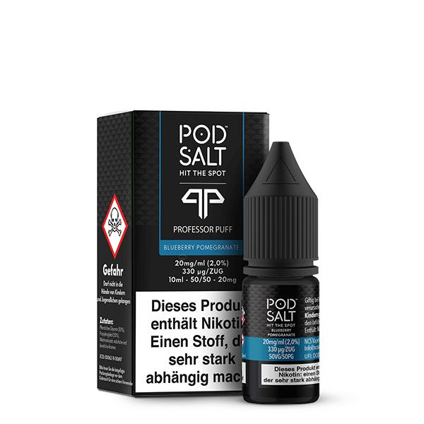 POD SALT FUSION Blueberry Pomegranate Nikotinsalz Liquid 10 ml