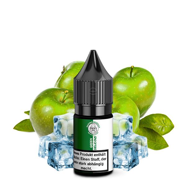 VAPING GORILLA Green Delicous Nikotinsalz Liquid 10 ml
