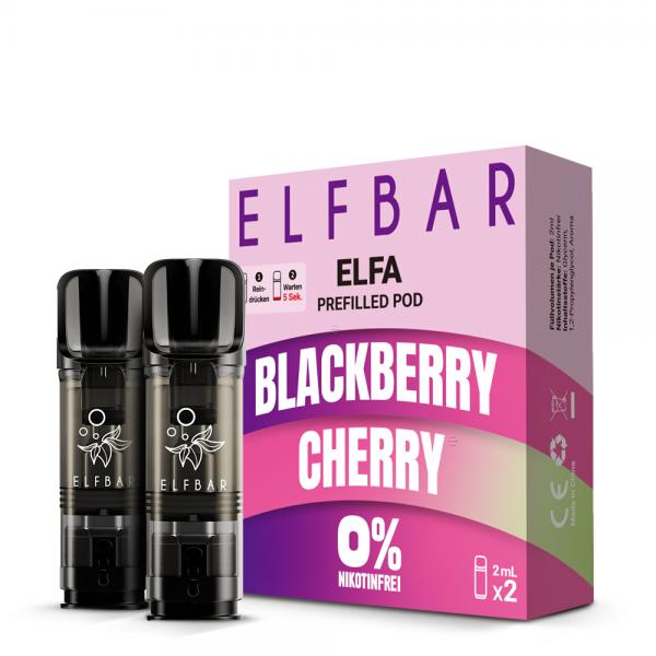 2x Elfbar ELFA Pod - Blackberry Cherry