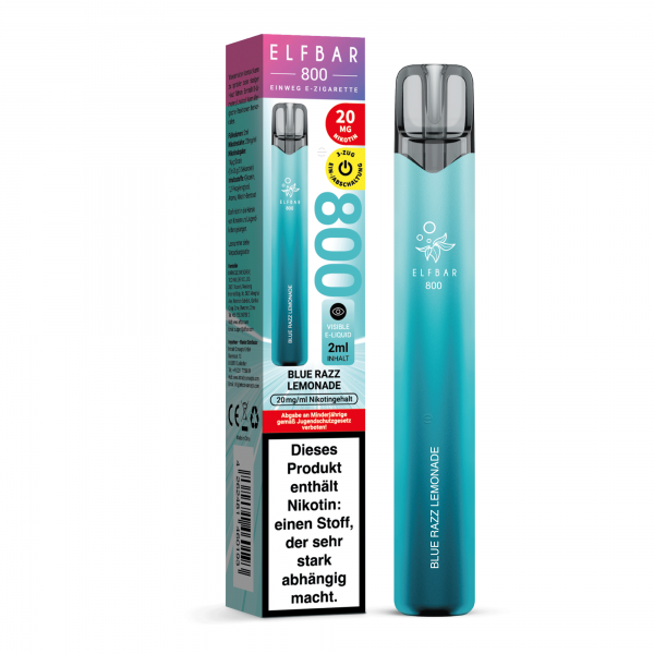 Elfbar 800 Einweg E-Zigarette - Blue Razz Lemonade