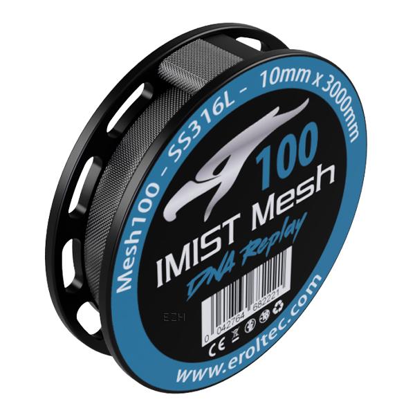 IMIST 3 Meter SS316L V4A Premium Mesh Wire 100 Wickeldraht - 10 mm