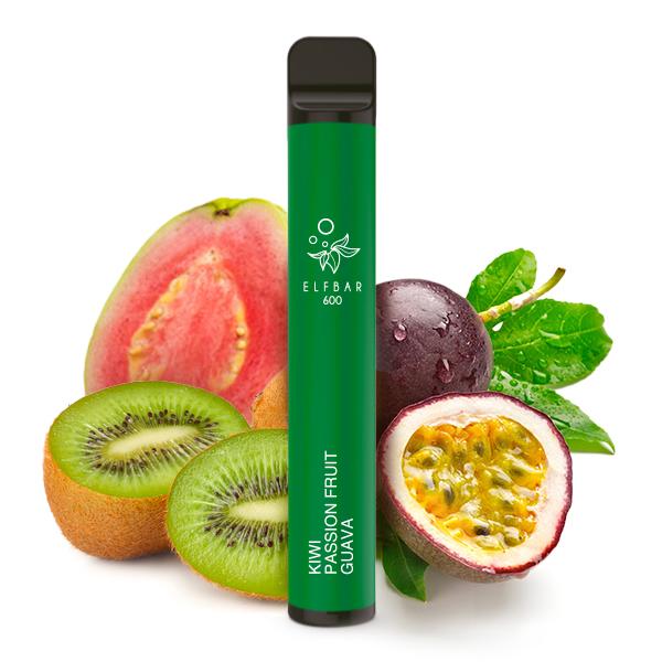 Elfbar 600 Einweg E-Zigarette ST - Kiwi Passion Fruit Guava