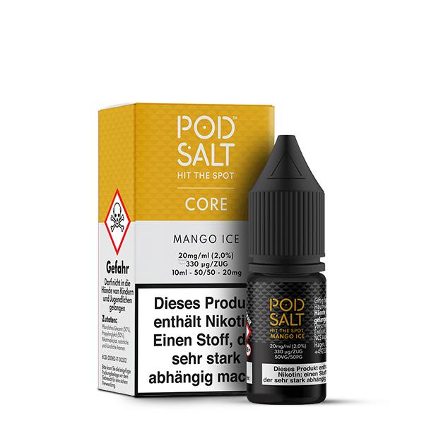 POD SALT CORE Mango Ice Nikotinsalz Liquid 10 ml