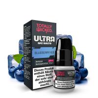 TOTALLY WICKED ULTRA Blueberry Ice Nikotinsalz Liquid 8 ml