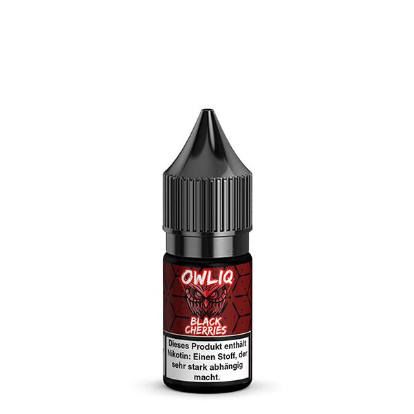 OWLIQ Black Cherries Nikotinsalz Liquid 10 ml