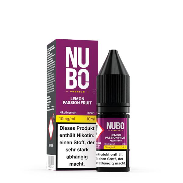 NUBO Lemon Passionfruit Nikotinsalz Liquid 10 ml