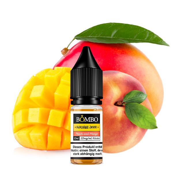 BOMBO Peach and Mango Nikotinsalz Liquid 10ml