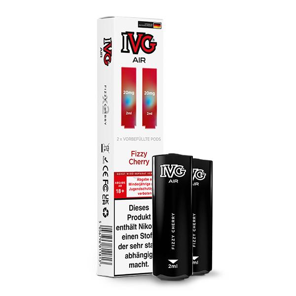 2x IVG Air Prefilled Pod - Fizzy Cherry