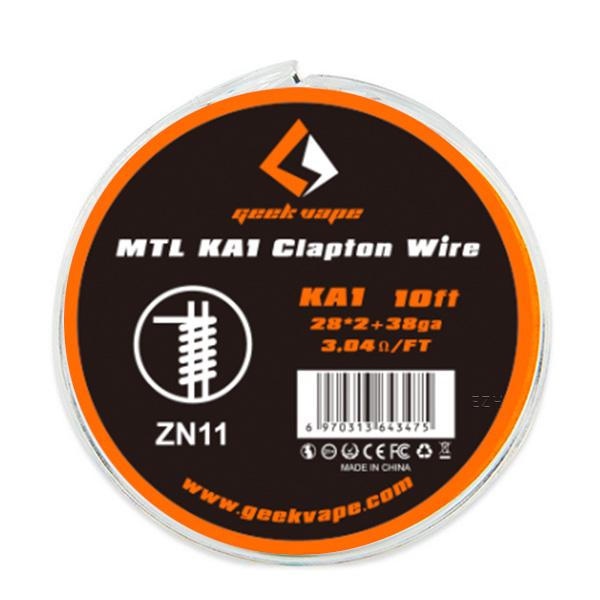 GeekVape 3 Meter KA1 MTL Clapton Wire (0.32mm*2+0.26mm) Wickeldraht - W13
