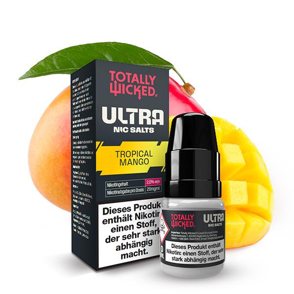 TOTALLY WICKED ULTRA Tropical Mango Nikotinsalz Liquid 8 ml
