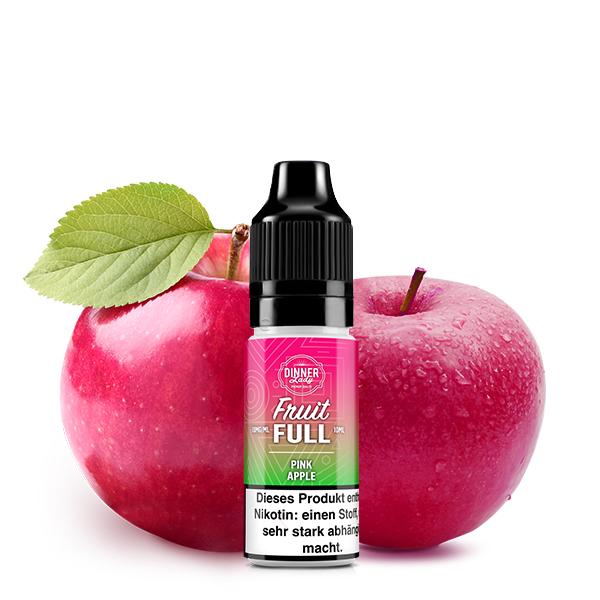 DINNER LADY FRUIT FULL Pink Apple Nikotinsalz Liquid 10 ml