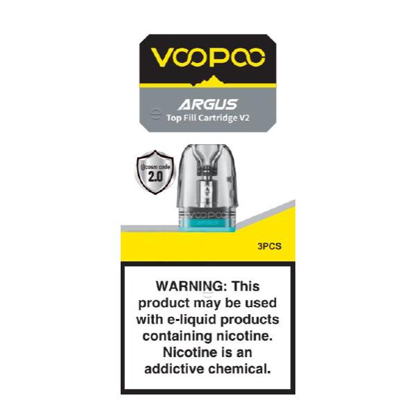 3x Voopoo Argus Pod V2 Tank Verdampfer 3ml - Top Fill