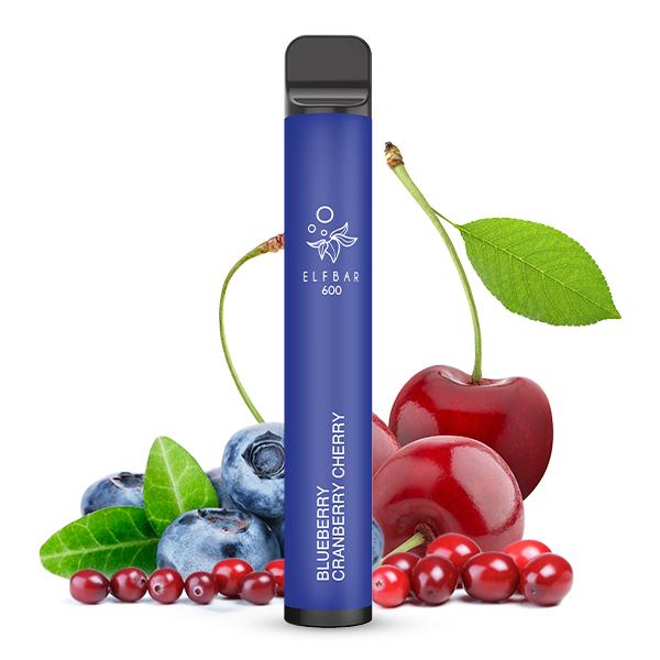 Elfbar 600 CP Einweg E-Zigarette - Blueberry Cranberry Cherry