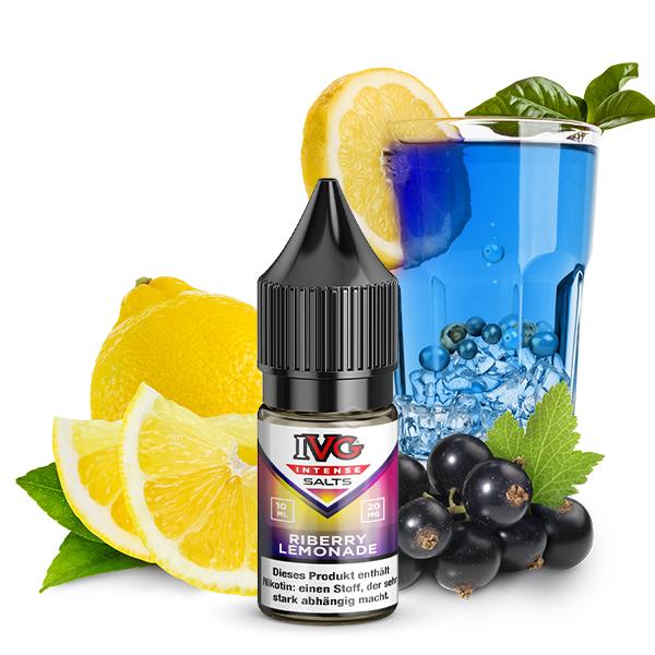 IVG INTENSE Riberry Lemonade Nikotinsalz Liquid 10 ml