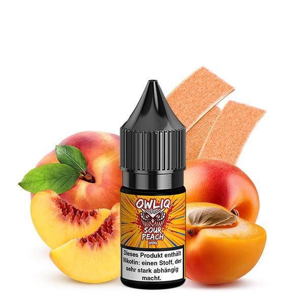 OWLIQ Sour Dragon Peach Nikotinsalz Liquid 10 ml