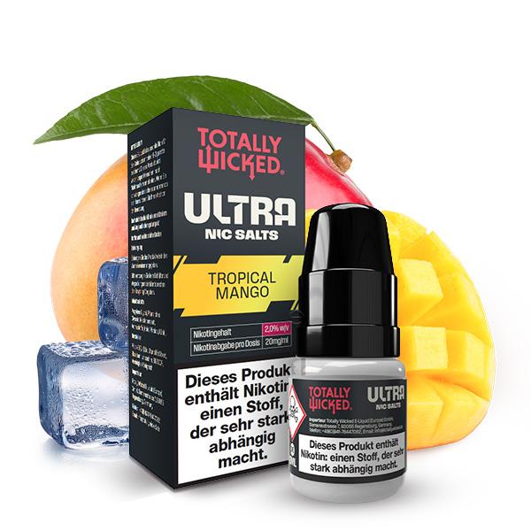 TOTALLY WICKED ULTRA Tropical Mango Nikotinsalz Liquid 8 ml