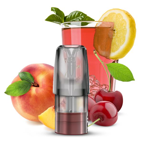 2x Elfbar MATE500 P1 Pod - Cherry Peach Lemonade