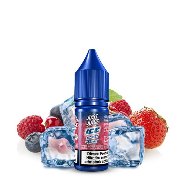 JUST JUICE Wild Berries & Aniseed Ice Nikotinsalz Liquid 10 ml
