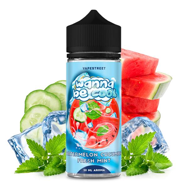 WANNA BE COOL Watermelon Cucumber Fresh Mint Aroma 20ml