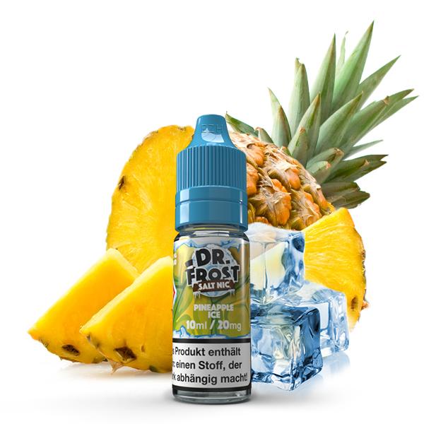 DR. FROST Pineapple Ice Nikotinsalz Liquid 10 ml