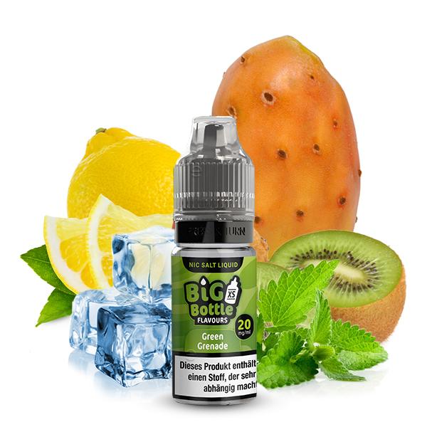 BIG BOTTLE Green Grenade Nikotinsalz Liquid 10 ml