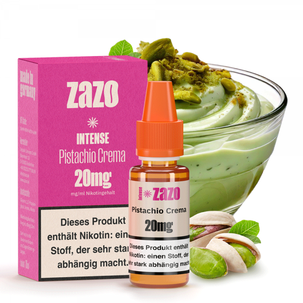ZAZO INTENSE Pistachio Crema Nikotinsalz Liquid